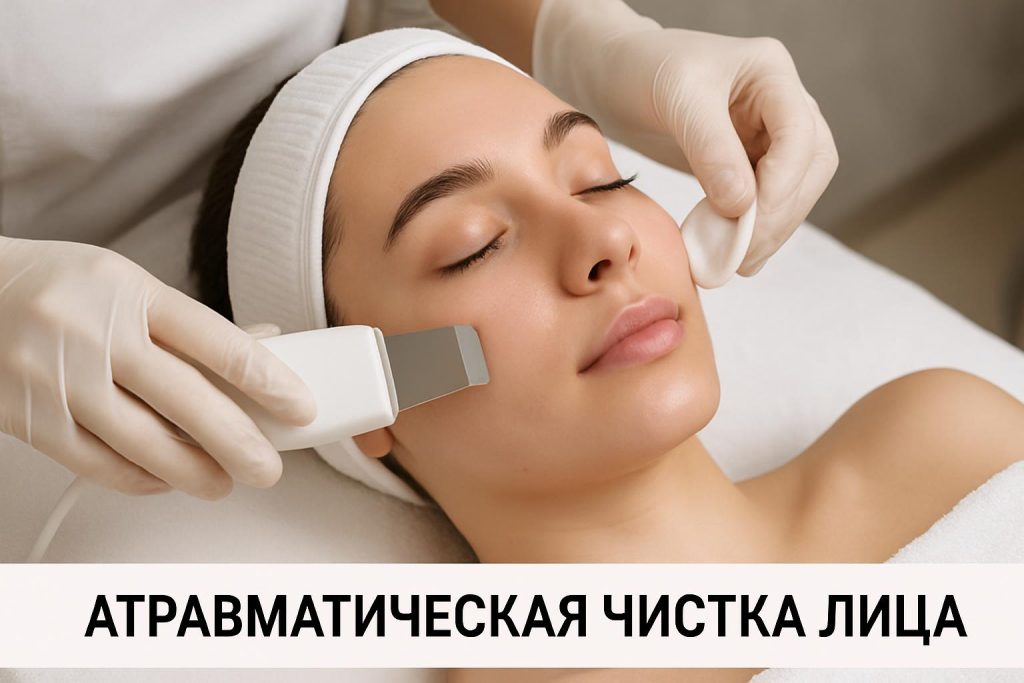 Атравматическая чистка лица
